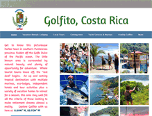 Tablet Screenshot of golfitocostarica.com